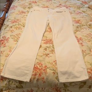 White Ann Taylor LOFT jeans